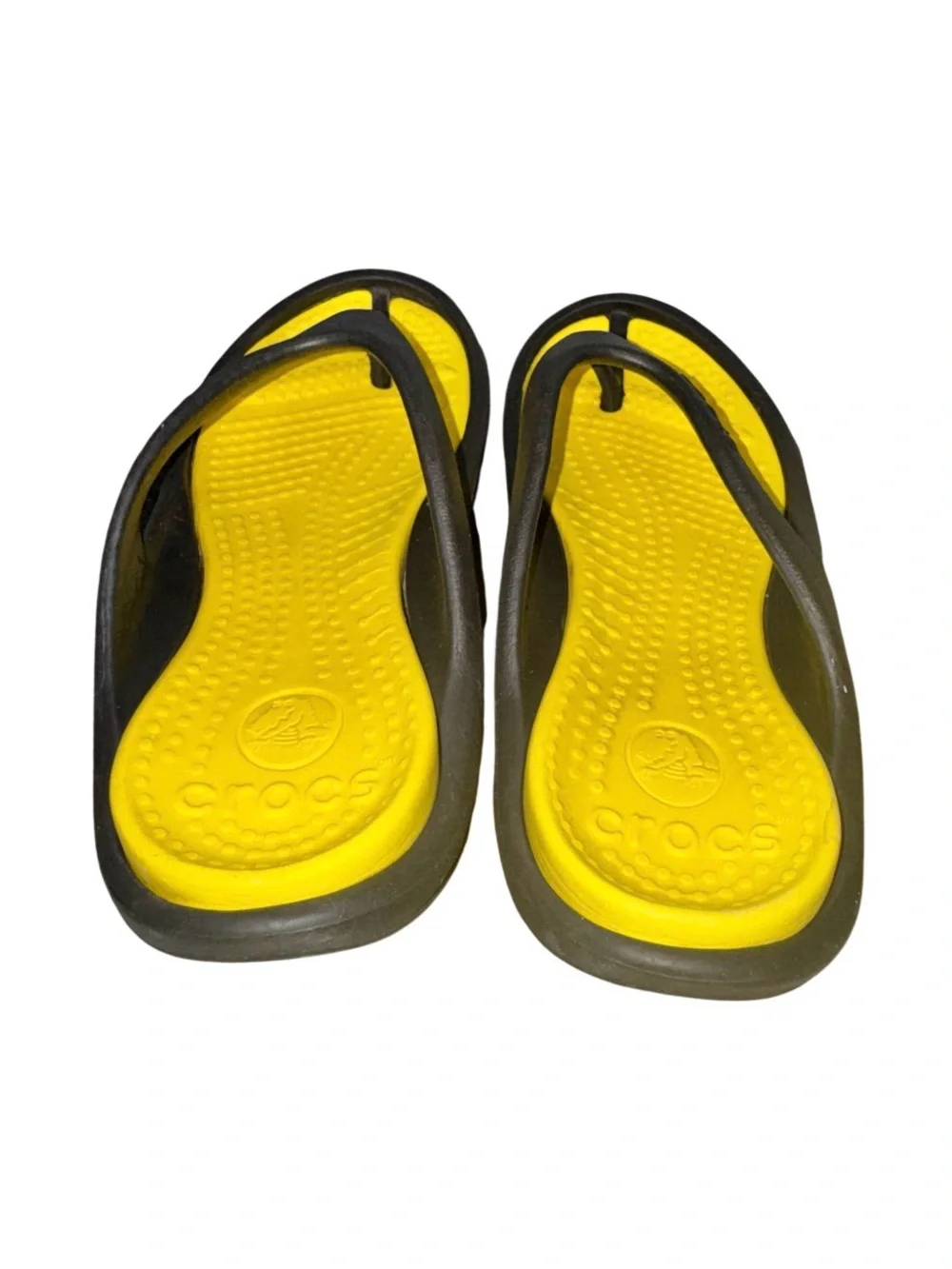 Crocs Athens thong flip flops men’s size 6 women’s sandals size 8